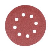 TIMCO 231555 - P80 Grit 125mm Random Orbital Sanding Discs (5pcs)