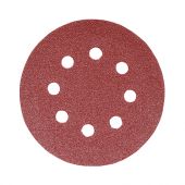 TIMCO 231378 - P120 Grit 125mm Random Orbital Sanding Discs (5pcs)