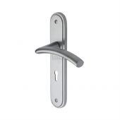 SC-4350-SC M.Marcus Sorrento Door Handle Lever Lock Tosca Design Satin Chrome Finish