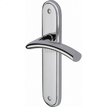 Click Here To Enlarge This Photo Of SC-4360-PC M.Marcus Sorrento Door Handle Lever Latch Tosca Design Polished Chrome Finish