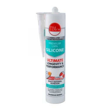 Click Here To Enlarge This Photo Of TIMCO 732120 - 300ml Premiium LMN Silicone (White)