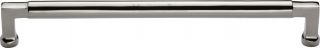 C0312 254-PNF Heritage Brass Cabinet Pull Bauhaus Design 254mm ctc Polished Nickel Finish