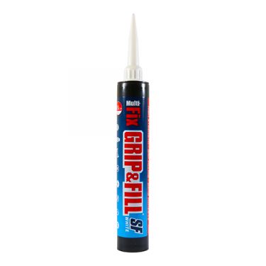 Click Here To Enlarge This Photo Of TIMCO 247318 - 350ml Grip & Fill - Solvent Free Grab Adhesive (White)