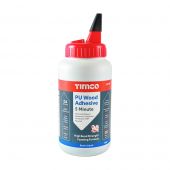 TIMCO 247708 - 750g PU Wood Adhesive 5 Minute Liquid