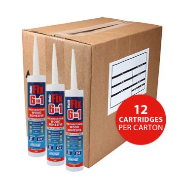 Click Here To Enlarge This Photo Of TIMCO 247010 - 310ml PU Wood Adhesive 5 Minute Gel