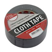 TIMCO CTBLACK - 48mm x 50m Black Cloth Tape