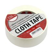 TIMCO CTWHITE - 48mm x 50m White Cloth Tape