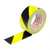 TIMCO CTHAZYB - 50mm x 33m Yellow & Black Hazard Cloth Tape