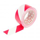 TIMCO CTHAZRW - 50mm x 33m Red & White  Hazard Cloth Tape