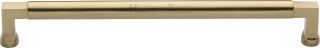 C0312 254-SB Heritage Brass Cabinet Pull Bauhaus Design 254mm ctc Satin Brass Finish
