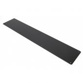 Atlantic - AKP760MB Kick Plate Pre drilled with screws 760mm x 150mm - Matt Black
