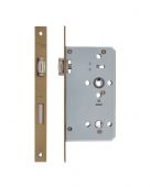 ZDL7260LL-PVDSB - Zoo Hardware Din Lift to Lock Case (for use with ZCS030LL handles only) 60mm Backset PVD Satin Brass