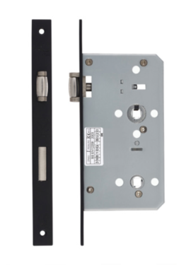 Click Here To Enlarge This Photo Of ZDL7260LL-PCB - Zoo Hardware Din Lift to Lock Case (for use with ZCS030LL handles only) 60mm Backset Powder Coated Black