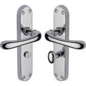 SC-6330-PC M.Marcus Sorrento Door Handle For Bathroom Donna Design Polished Chrome Finish