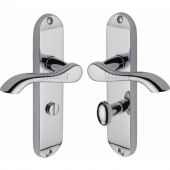 SC-7330-PC M.Marcus Sorrento Door Handle For Bathroom Aurora Design Polished Chrome Finish