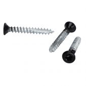 FX-CF4030-SS-MSB 4.0 x 30mm Wood Screw, A2 Stainless Steel, Matt Smooth Black Finish, TX20 Head (Box of 100)