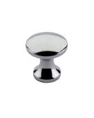 TDFK24-CP - Zoo Hardware Round Cabinet knob 24mm Dia. Polished Chrome Finish