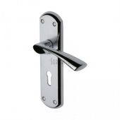 SC-7600-AP M.Marcus Sorrento Door Handle Lever Lock Atlanta Design Apollo Finish