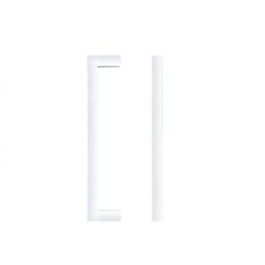 Click Here To Enlarge This Photo Of TDFPS-128-CP - Zoo Hardware Square Block Cabinet Pull Handle 128mm c/c Polished Chrome Finish