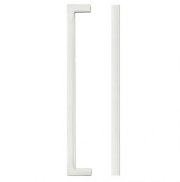 Click Here To Enlarge This Photo Of TDFPS-192-BN - Zoo Hardware Square Block Cabinet Pull Handle 192mm c/c Brushed Nickel Finish