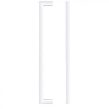 Click Here To Enlarge This Photo Of TDFPS-192-CP - Zoo Hardware Square Block Cabinet Pull Handle 192mm c/c Polished Chrome Finish
