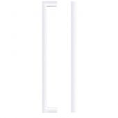 TDFPS-192-CP - Zoo Hardware Square Block Cabinet Pull Handle 192mm c/c Polished Chrome Finish