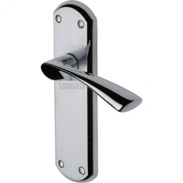 Click Here To Enlarge This Photo Of SC-7610-AP M.Marcus Sorrento Door Handle Lever Latch Atlanta Design Apollo Finish