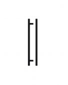 TDFPT-224-284MB - Zoo Hardware T Bar Cabinet Handle 224mm c/c (284mm Overall Length) Matt Black Finish