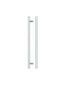 TDFPT-256-316CP - Zoo Hardware T Bar Cabinet Handle 256mm c/c (316mm Overall Length) Polished Chrome Finish