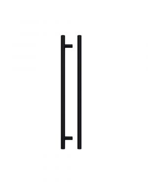 Click Here To Enlarge This Photo Of TDFPT-288-348MB - Zoo Hardware T Bar Cabinet Handle 288mm c/c (348mm Overall Length) Matt Black Finish