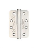 VLH-L243-14-R - Zoo Hardware Vier Grade 14 CE Fire Rated Lift Off Hinges (Left Hand) 102x 76 x 3.4mm (Radius) Satin Stainless Steel