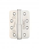 VLH-R243-14-R - Zoo Hardware Vier Grade 14 CE Fire Rated Lift Off Hinges (Right Hand) 102x 76 x 3.4mm (Radius) Satin Stainless Steel