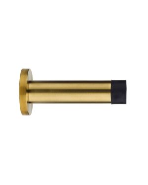 Click Here To Enlarge This Photo Of ZAS07-FSB - Zoo Hardware 70mm Wall Mounted Door Stop (Concealed Fix) Favo Satin Brass