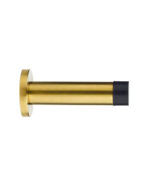 Click Here To Enlarge This Photo Of ZAS07-PVDSB - Zoo Hardware 70mm Wall Mounted Door Stop (Concealed Fix) PVD Satin Brass