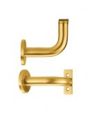 ZAS45-PVDSB - Zoo Hardware Handrail Bracket (82mm Projection) PVD Satin Brass