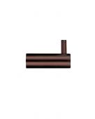 ZAS76-ETB - Zoo Hardware Wall Mounted Hook without Rose - PVD Etna Bronze