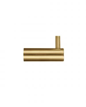 Click Here To Enlarge This Photo Of ZAS76-FSB - Zoo Hardware Wall Mounted Hook without Rose - Favo Satin Brass