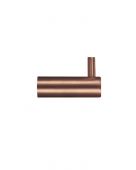 ZAS76-PVDBZ - Zoo Hardware Wall Mounted Hook without Rose - PVD Bronze