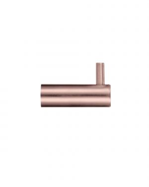 Click Here To Enlarge This Photo Of ZAS76-TRG - Zoo Hardware Wall Mounted Hook without Rose - Tuscan Rose Gold