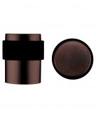 ZAS85-ETB - Zoo Hardware Floor Mounted Round Collared Door Stop with Flat Top (35mm dia) PVD Etna Bronze
