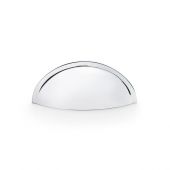 AW909PC - Alexander & Wilks Quieslade Cup Handle - Polished Chrome