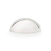 AW909PN - Alexander & Wilks Quieslade Cup Handle - Polished Nickel