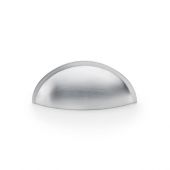 AW909SC - Alexander & Wilks Quieslade Cup Handle - Satin Chrome