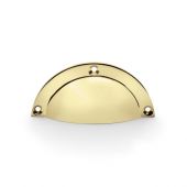 AW910PB - Alexander & Wilks Raoul Cup Handle - Polished Brass
