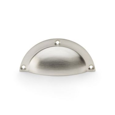 Click Here To Enlarge This Photo Of AW910SN - Alexander & Wilks Raoul Cup Handle - Satin Nickel