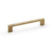 AW837-160-AB - Alexander & Wilks Marco Cupboard Pull Handle - Antique Brass - 160mm