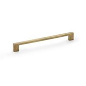 AW837-224-AB - Alexander & Wilks Marco Cupboard Pull Handle - Antique Brass - 224mm