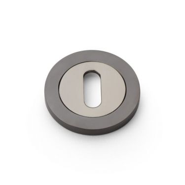 Click Here To Enlarge This Photo Of AW391DBZ - Alexander & Wilks Concealed Fix Escutcheon Standard Profile - Dark Bronze