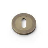 AW391IB - Alexander & Wilks Concealed Fix Escutcheon Standard Profile - Italian Brass