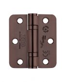 ZHSS7667R-ETB - Zoo Hardware Grade 11 CE Fire Rated Ball Bearing Hinges (Radius) 76 x 67 x 2.5mm - Etna Bronze